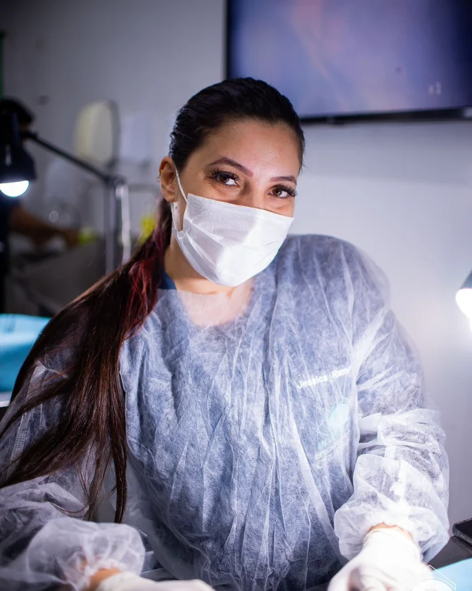 Médica veterinária da Tatuavet